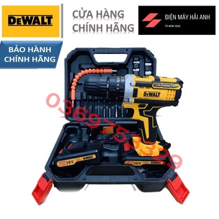 Máy khoan pin Dewalt 36V , khoan tường khoan bê tông,khoan sắt 3 chức năng, model DCD771