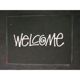 Thảm cửa chữ Welcome size 60x80cm