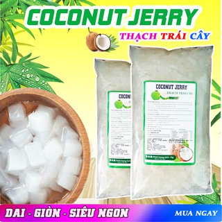 Thạch Trái Cây vị Dừa COCONUT JERRY ( 1Kg ) -  Dẻo dai - Siêu Ngon