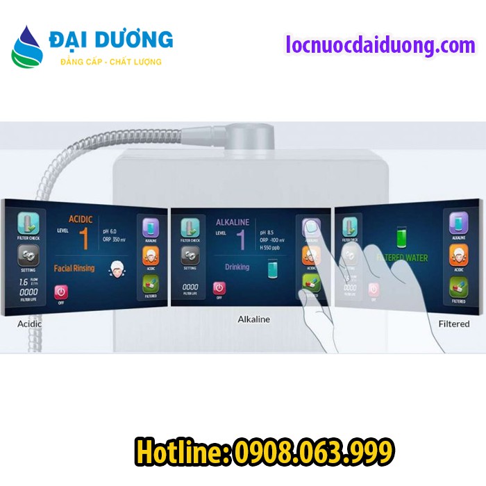 Máy lọc nước ion kiềm Hàn Quốc IONIA SM-2F9, Đại lí máy lọc nước ion kiềm Vũng tàu, hcm