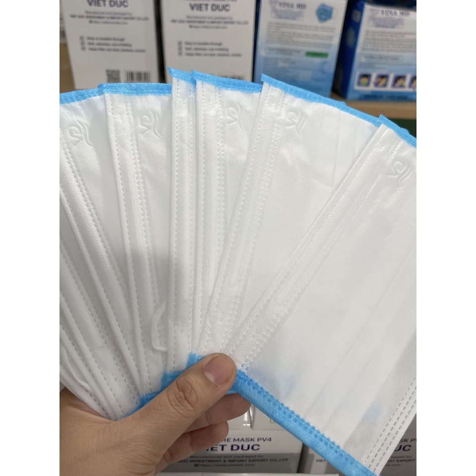 ✅Khẩu Trang Y tế Việt Đức(1 hộp/50cái)