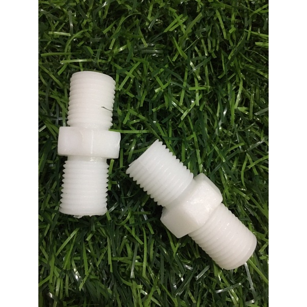 Cút kép 2 đầu ren 13- nối cốc lọc ước 10 ing
