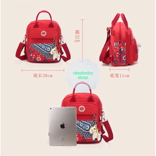 Balo Bỉm sữa mini cao cấp Lagaffe