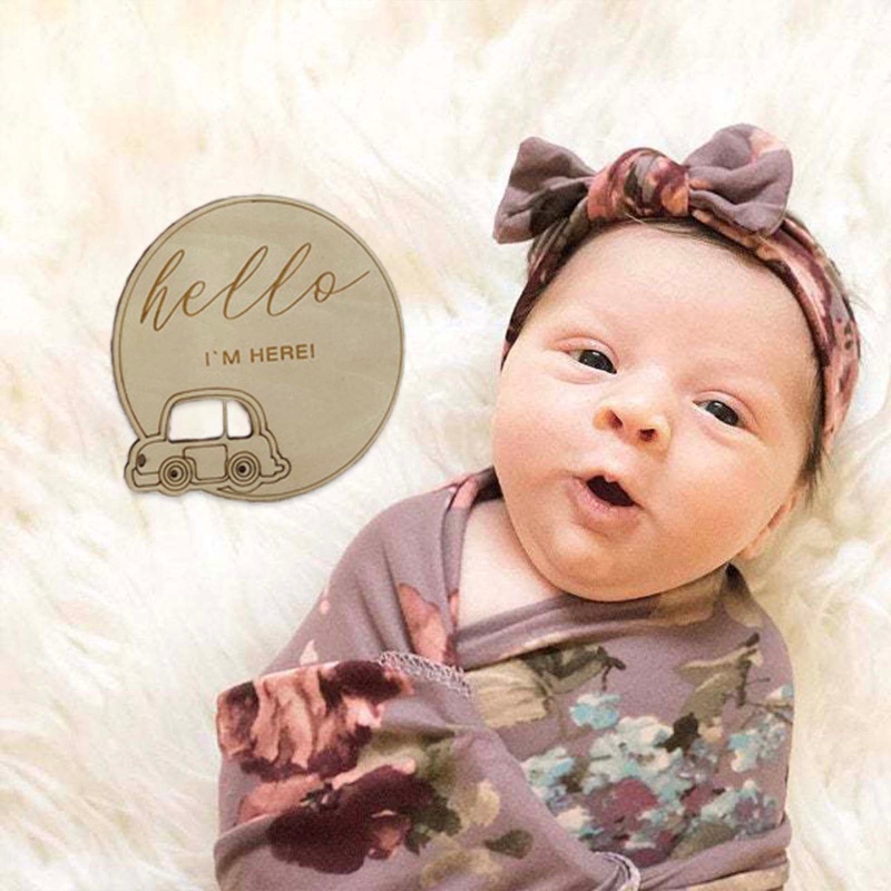 Bộ 14 Thẻ Ghi Chú Đánh Dấu Cột Mốc Phát Triển Theo Tháng Cho Bé