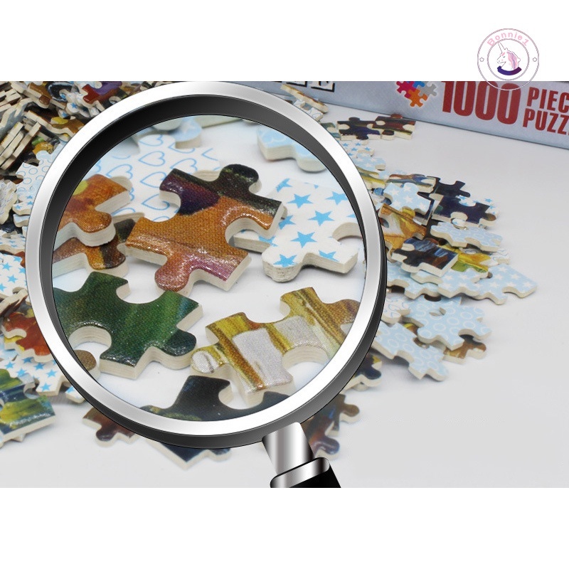 Bộ đồ chơi xếp hình 1000 mảnh ghép cao cấp vui nhộn 36*28cm