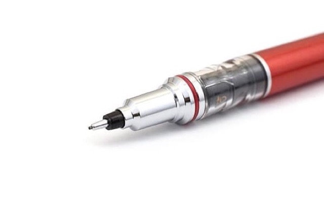 Bút Chì Kim Uni Kuru Toga Advance M5-559 - Xoay ngòi tự động - Màu Đỏ - 0.5mm