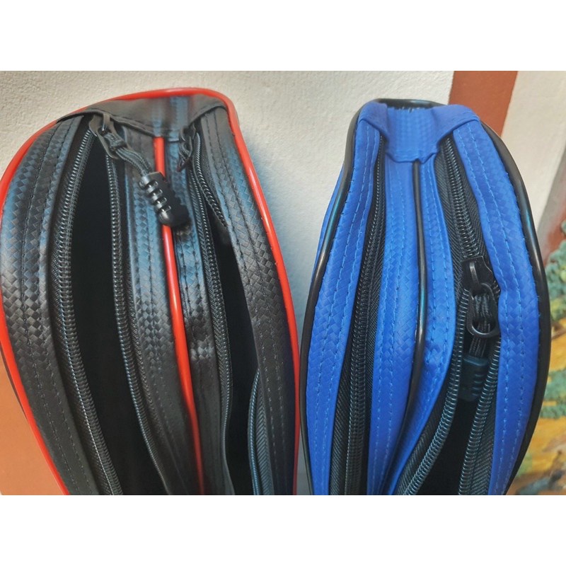 Bao đựng cần Redwolf 1m25 gồm 2 ngăn chính và 1 ngăn phụ chất 45g6