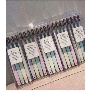 Sét 4 bàn chải sợi tre Muji