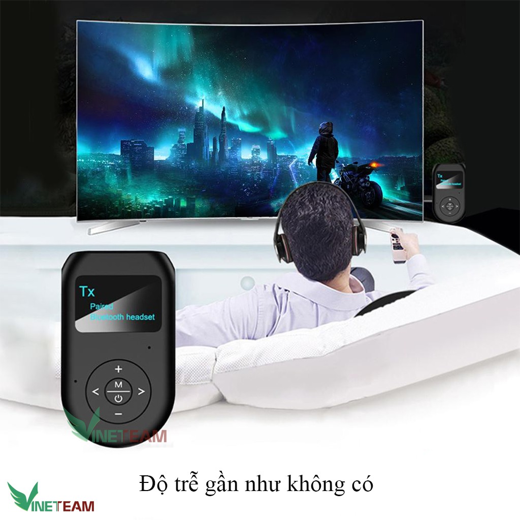 Thiết Bị Thu Phát Âm Thanh Bluetooth Chuyên Nghiệp Bt11 màn hình LCD -dc4355