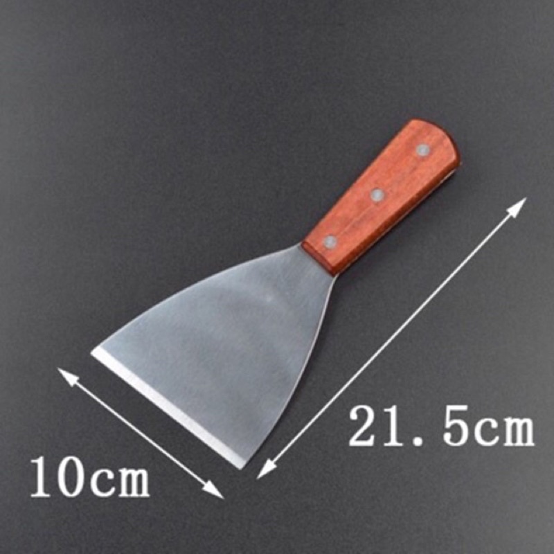 Xẻng dao nạo sủi socola/kem cuộn