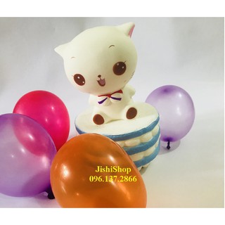 SQUISHY MÈO TRẮNG DỄ THƯƠNG