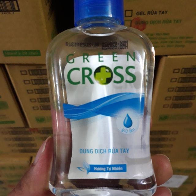 Dung Dịch Nước Rửa Tay Khô Green Cross Hương Tự Nhiên 100ml