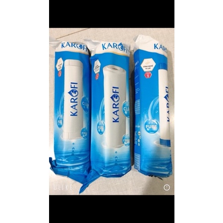 Bộ lõi lọc nước 123 karofi chính hãng loại 10 ing