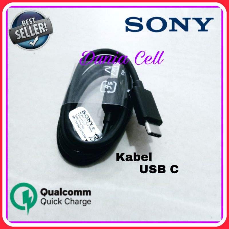 Dây Cáp Sạc 100% Usb C Cho Sony Xperia Xa1 Dual Xa1 Plus Xa1 Ultra