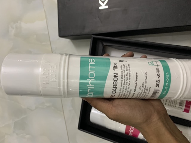 Bộ lõi lọc thô Korihome- bộ lõi 1,2 Korihome (3 lõi gồm: 2 Se, 1 Pre) | BigBuy360 - bigbuy360.vn