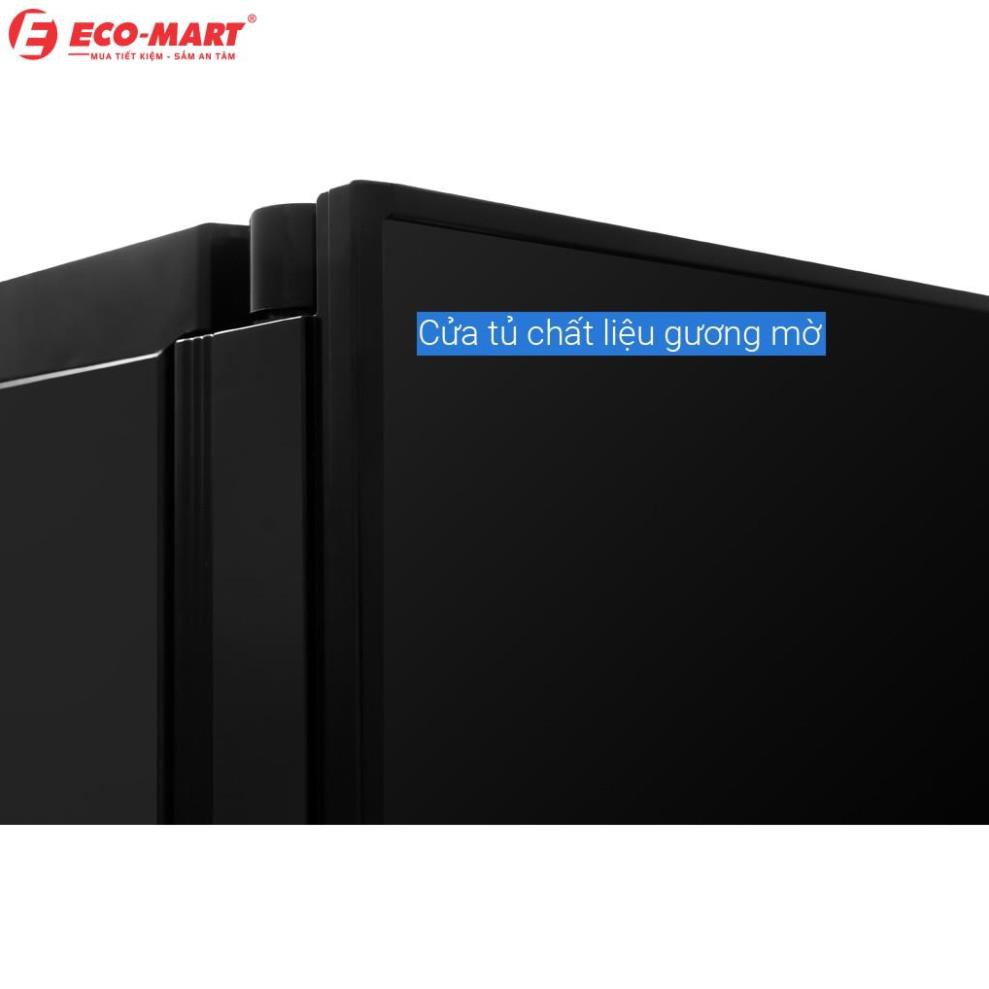 Tủ lạnh Hitachi R-FW650PGV8(GBK) 4 cánh màu đen
