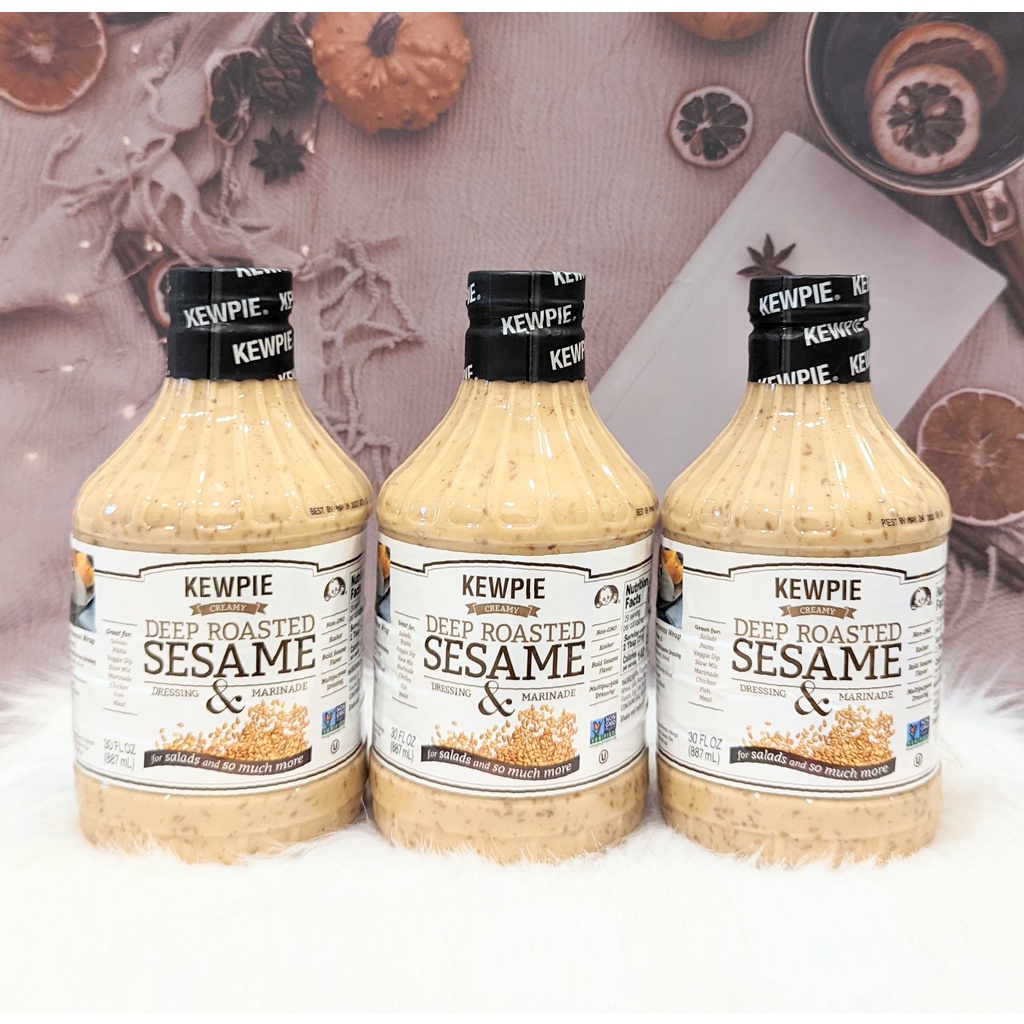 Sốt mè rang Kewpie Deep Roasted Sesame 887ml.