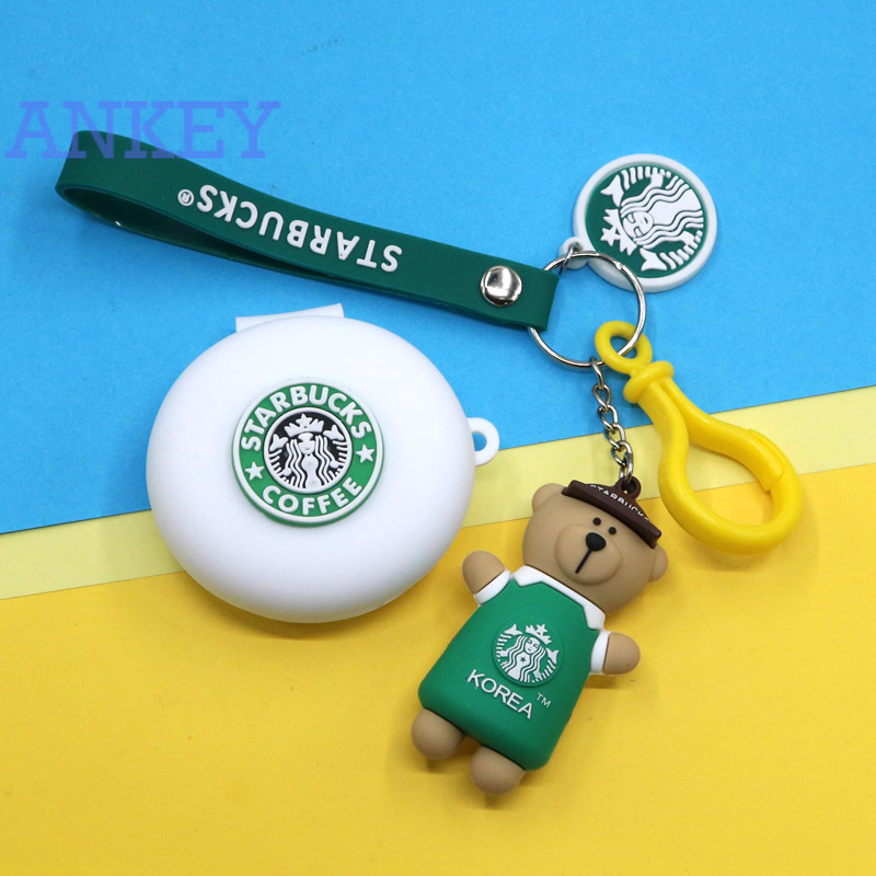 OPPO ENCO W31 W51 Case STARBUCKS Ốp Lưng Điện Thoại Bằng Silicone In Hình Starbuck Có Dây Đeo Tay Cho Oppo Enco / W31 / W51