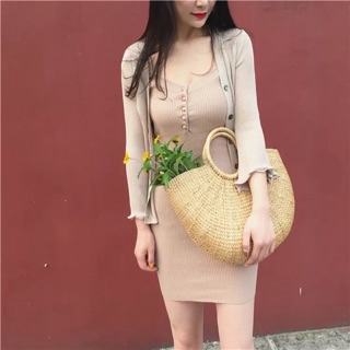 [Order] Váy body len 2 dây