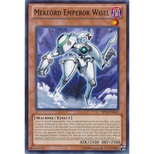 Thẻ bài Yugioh - TCG - Meklord Emperor Wisel / SP13-EN047'