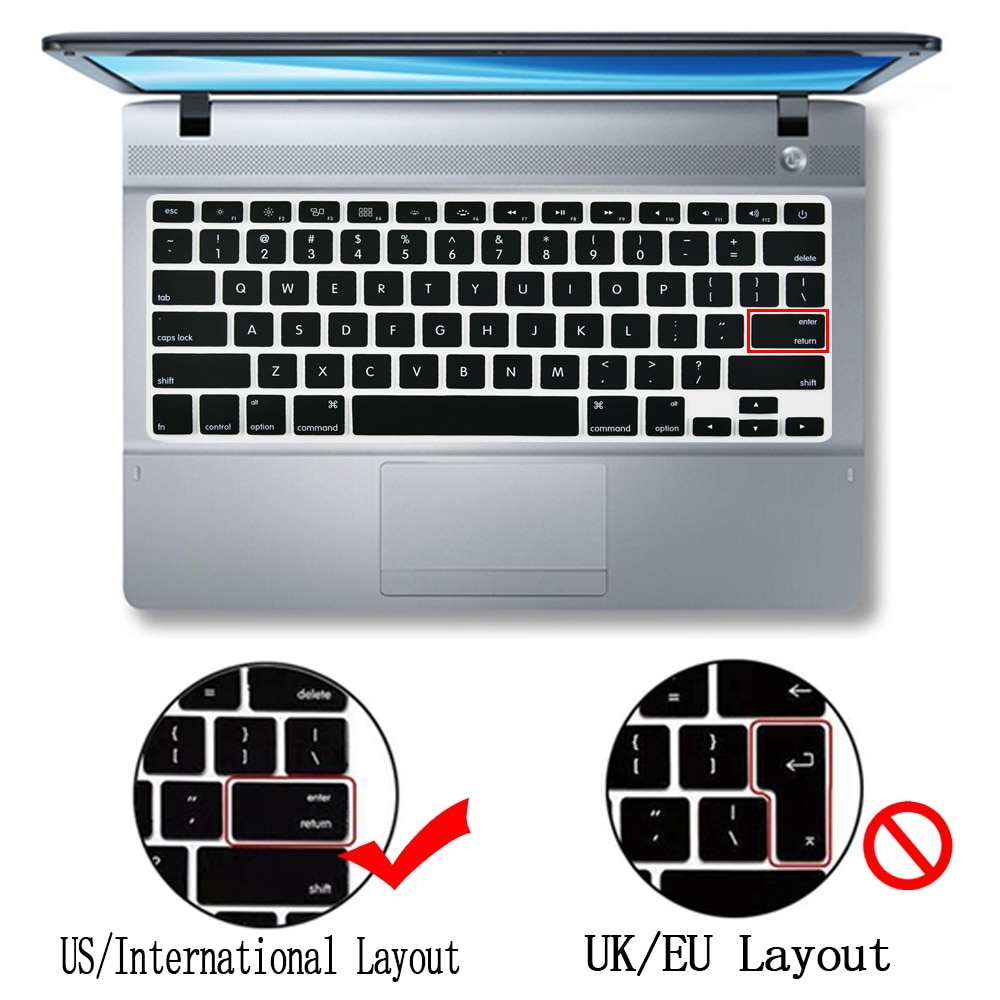 Miếng Dán Bảo Vệ Bàn Phím Bằng Silicon Chống Thấm Nước / Bụi Bẩn Cho New Air 13.6 inch M2 Pro13 14 16inch M1 Air13