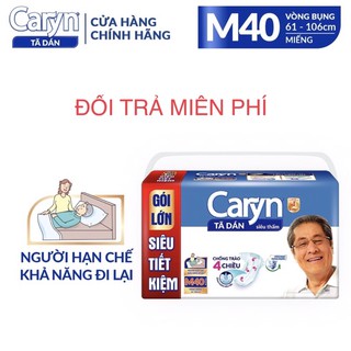 TÃ GIẤY NGƯỜI LỚN CARYN M40 miếng