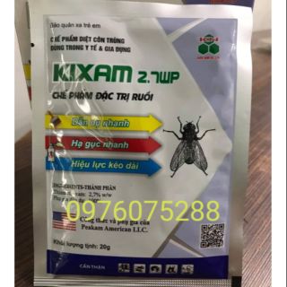 Thuốc diệt ruồi Kixam trong y tế và gia dụng