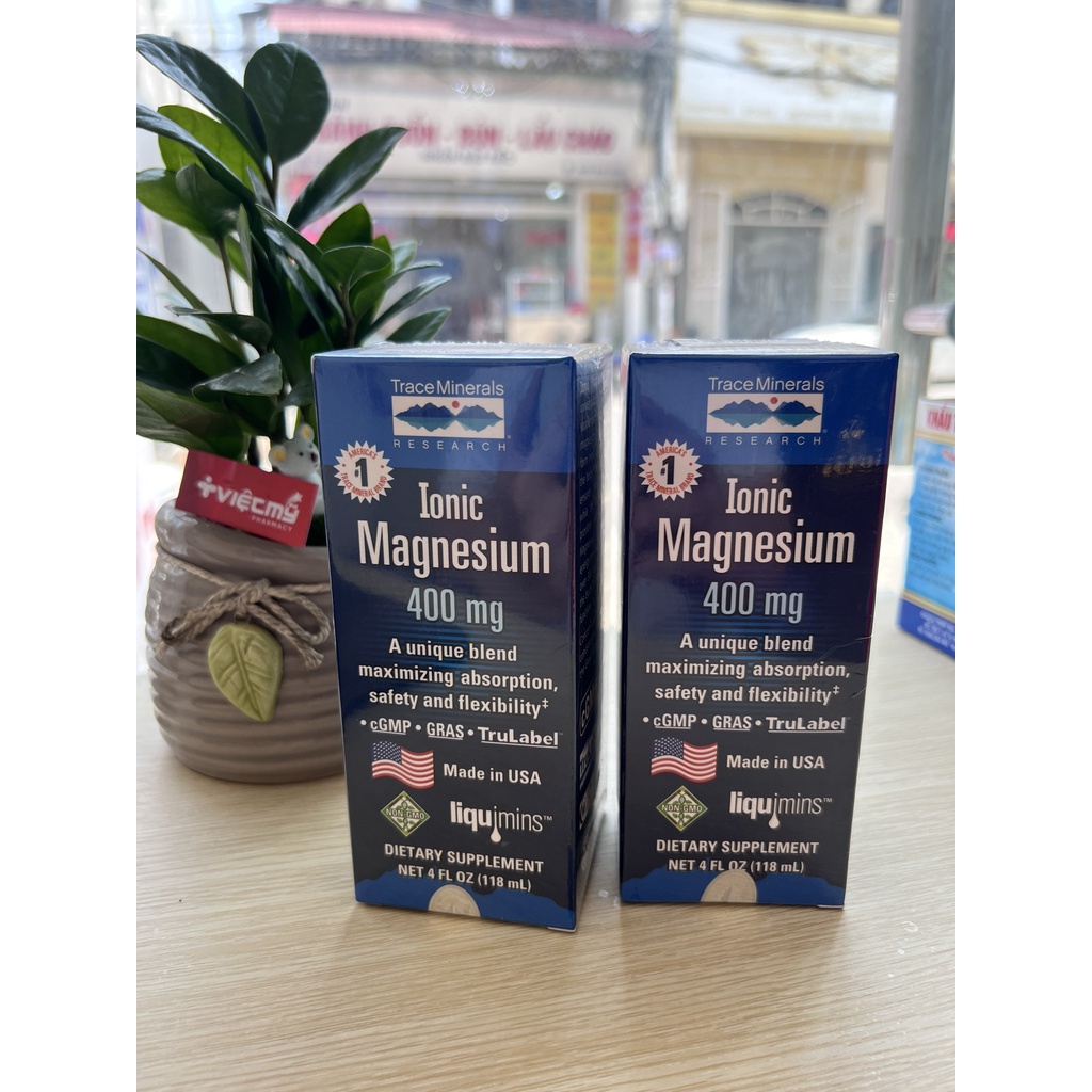 Thực Phẩm Chức Năng Ionic Magnesium 400Mg 118Ml