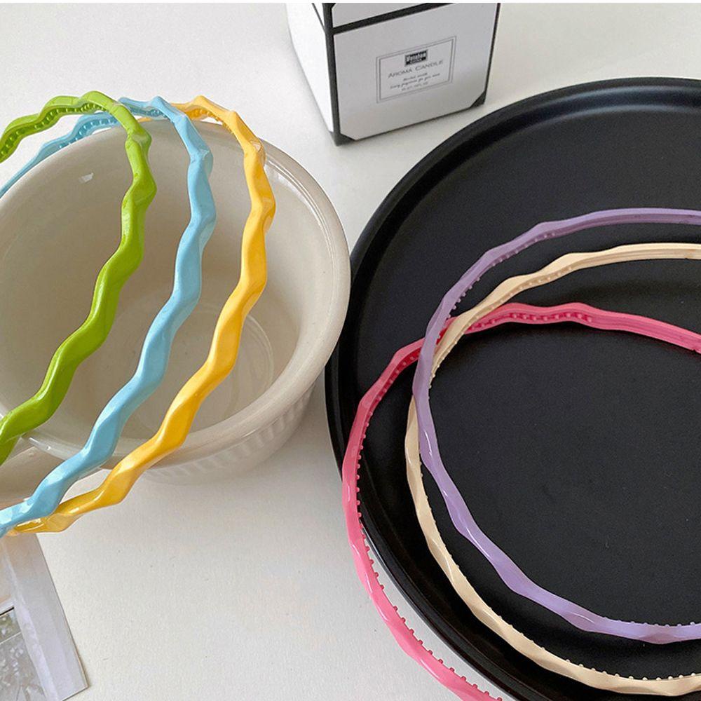 ANEMONE Băng Đô Cài Tóc Màu Kẹo Ngọt Thời Trang Sang Trọng Cho Nữ