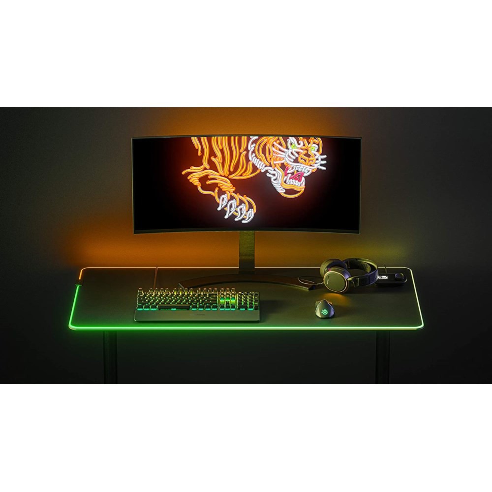 [Mã SKAMA07 giảm 8% đơn 250k]Lót Chuột SteelSeries QcK Prism Cloth 3XL RGB (63511) - Hàng Chính Hãng