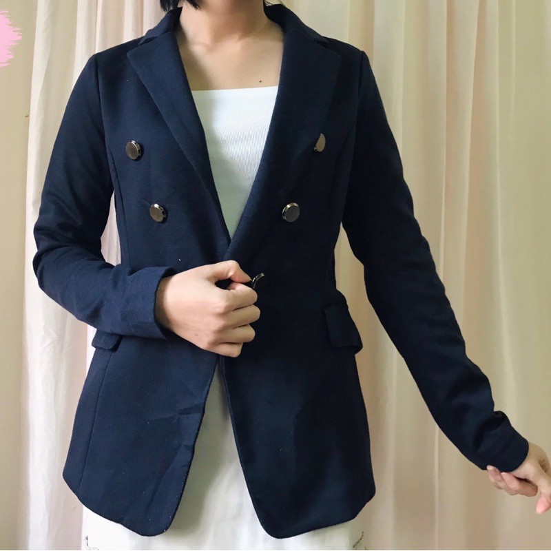 Blazer, Vest đen