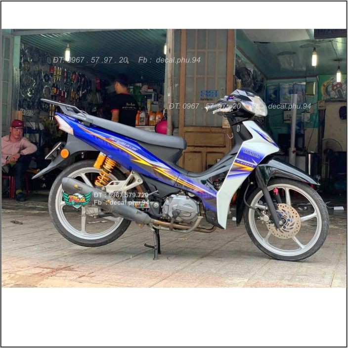 Tem Rời Blade Trắng Xanh (V)