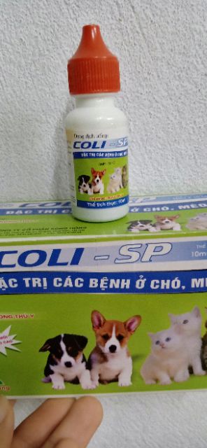 2 lọ nhỏ trị tiêu chảy chó mèo