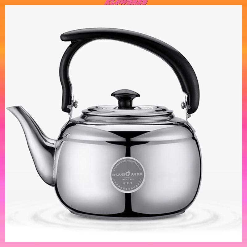 Ấm Trà / Cà Phê Bằng Thép Không Gỉ Kloware2 1L Màu Bạc