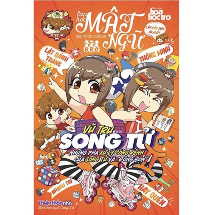 Truyện Tranh - Lớp Học Mật Ngữ Vũ Trụ Song Tử ( Kèm Quà Tặng )