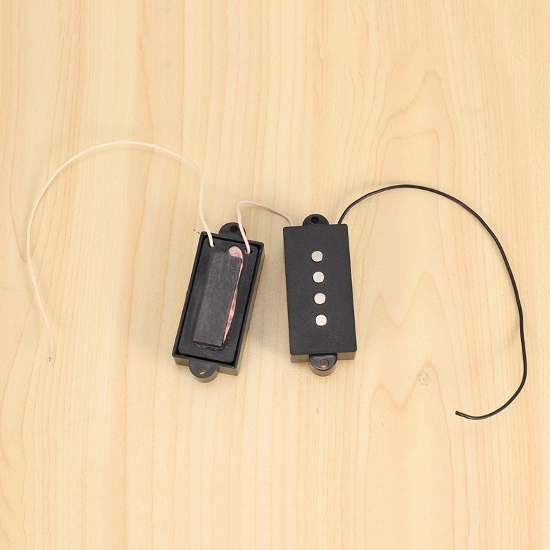Pickup Humbucker P Thay Thế Cho Đàn Guitar Bass 4 Dây Màu Đen