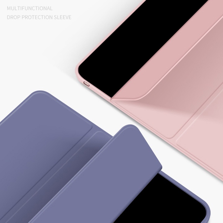 [CÓ KHE BÚT] Ốp Lưng Máy Tính Bảng mini/Air/Pro đủ dòng máy nắp gập chân đỡ tiện lợi - Mã TZAT912