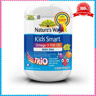Nature's Way Omega-3 Fish Oil Trio - Bổ sung omega 3 cho bé