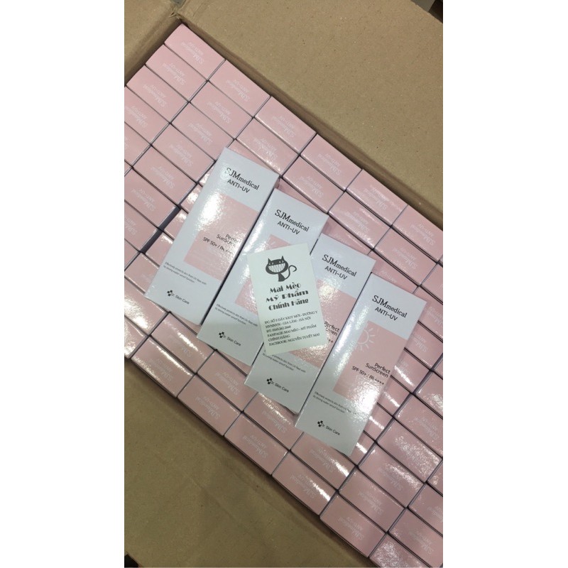 Kem chống nắng - Kem chống nắng làm trắng da SJM Medical Anti UV Perfect SunScreen SPF50+/PA++++ | BigBuy360 - bigbuy360.vn
