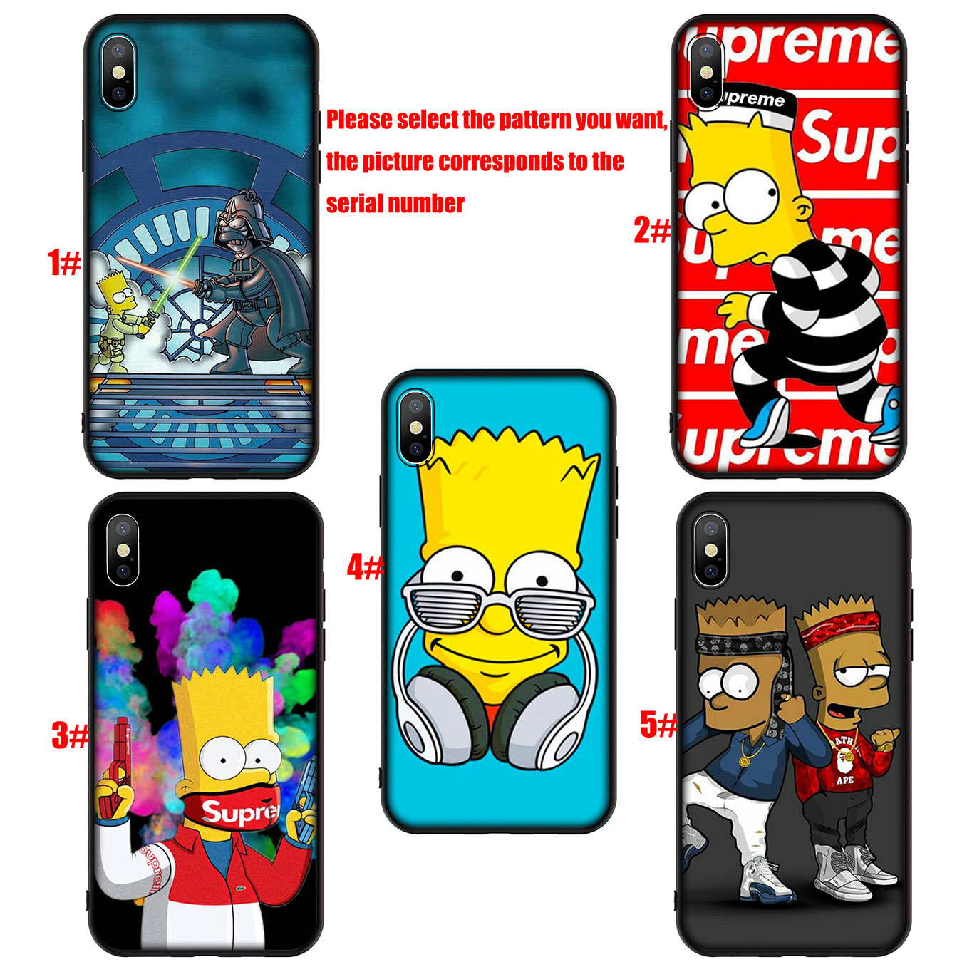 Ốp Điện Thoại Silicon Mềm Hình Simpsons Supreme A170 Cho Samsung Galaxy S21 Ultra S8 Plus M62 F62 A32 A52 A72 A12 S21 + S8 + S21Plus