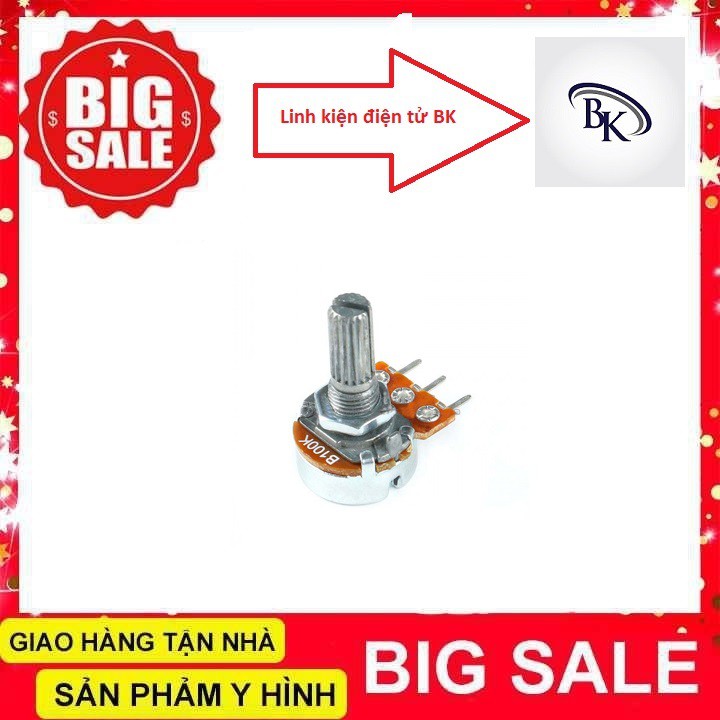 Triết Áp Đơn (từ 1k đến 100k) chiết áp biến trở