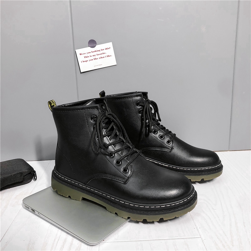 Giày bốt buộc dây thời trang sành điệu cho nam