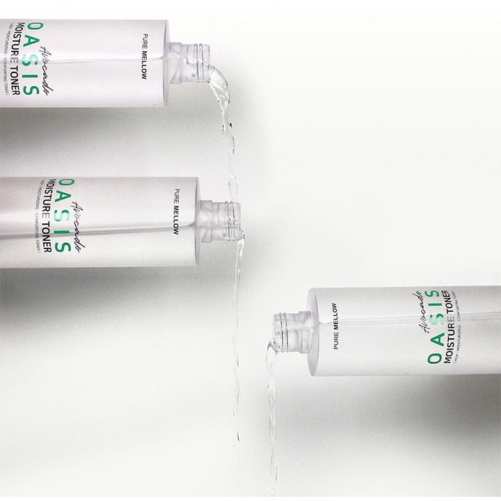 PURE MELLOW Toner chiết xuất bơ nguyên chất dưỡng ẩm da 260ml