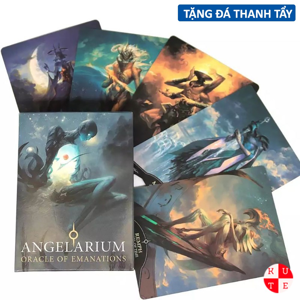 Bài Oracle Angelarium Oracle Of Emanations 32 Lá Bài Tặng File Tiếng Anh Và Đá Thanh Tẩy C94