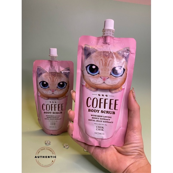 [Đọc kĩ mô tả] Thanh Lí Tẩy Tế Bào Chết Cơ Thể Chok Chok Coffee Body Scrub Hàn Quốc