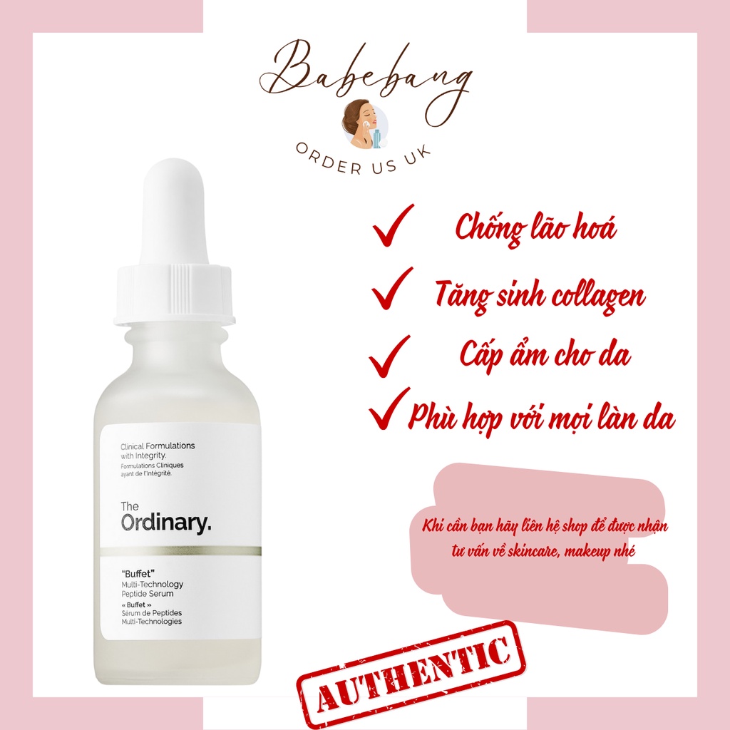 Chống lão hóa toàn diện “Buffet” - The Ordinary