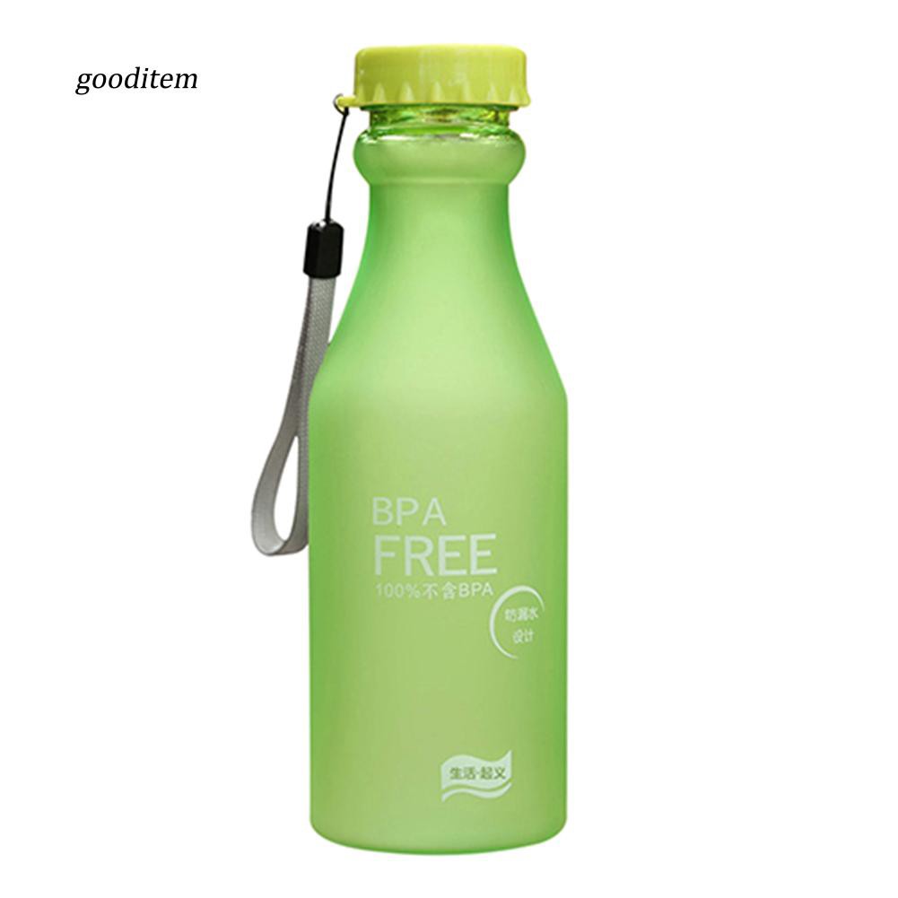 GDTM_550ML Leakproof Sport Water Bottle Portable Outdoor Travel Healthy Drinking Cup