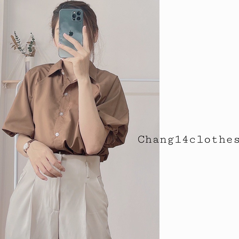 Áo sơ mi tay bồng | BigBuy360 - bigbuy360.vn