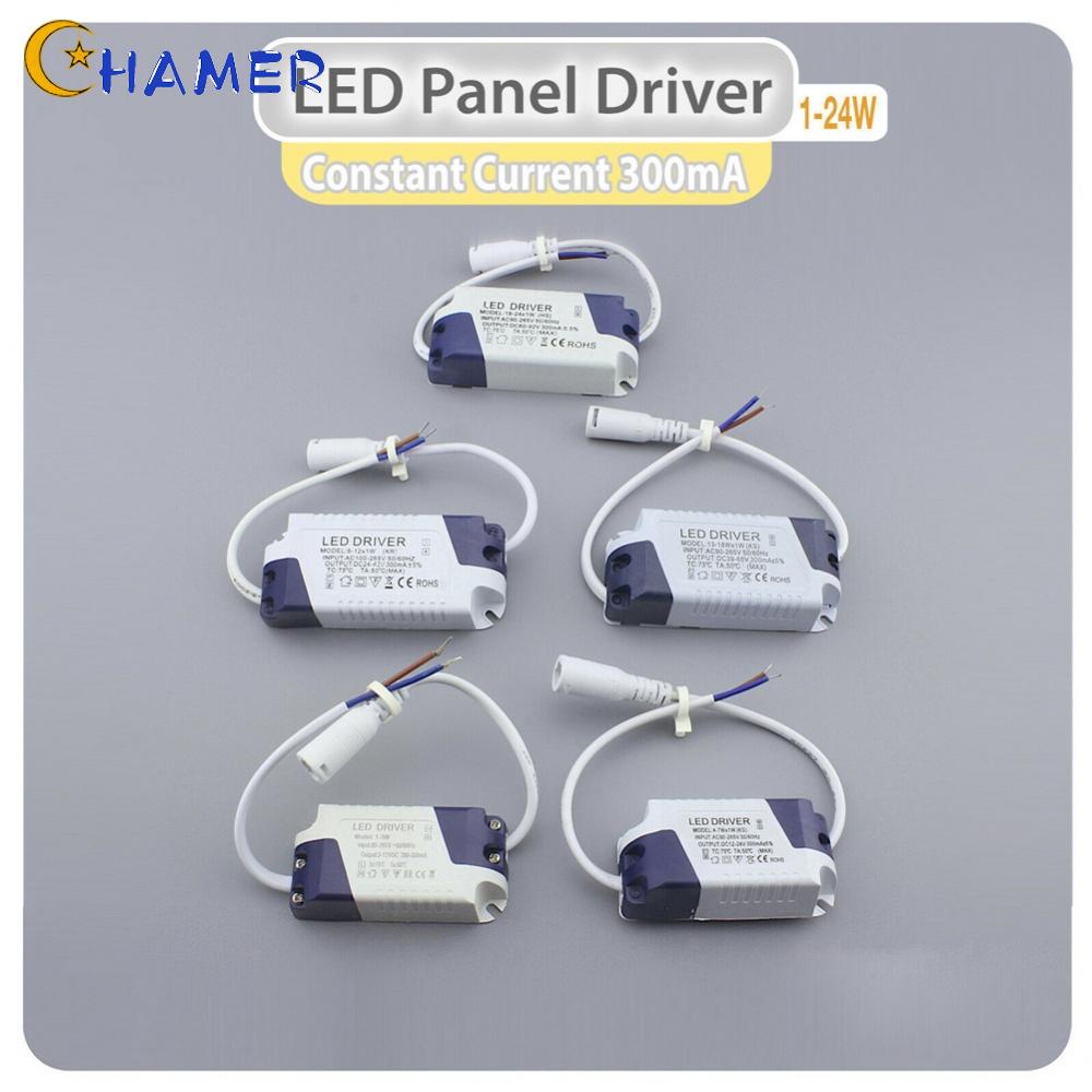 CHAMER- ~LED-PANEL DRIVER 300MA CONSTANT CURRENT,3W,6W,12W,18W,24W DC LED POWER SUPPLY