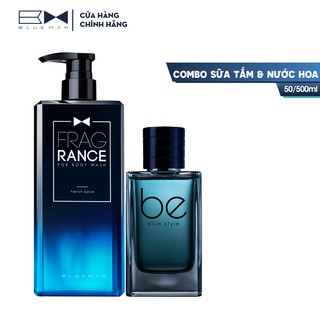 Combo Sữa Tắm + Nước Hoa Phiên Bản Đặc Biệt Fast & Furious BLUEMAN 500ml+50ml